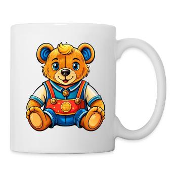 Mignon nounours - Mug blanc - blanc - Droite