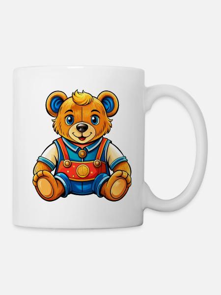 Süßer Teddy - Tasse - Weiß