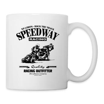 Speedway - Motorcycle Speedway - Tasse - Weiß - Rechts
