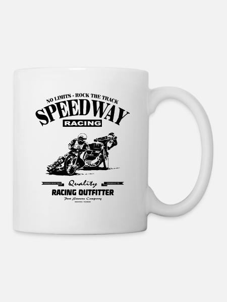 Speedway - Motorcycle Speedway - Mug - white