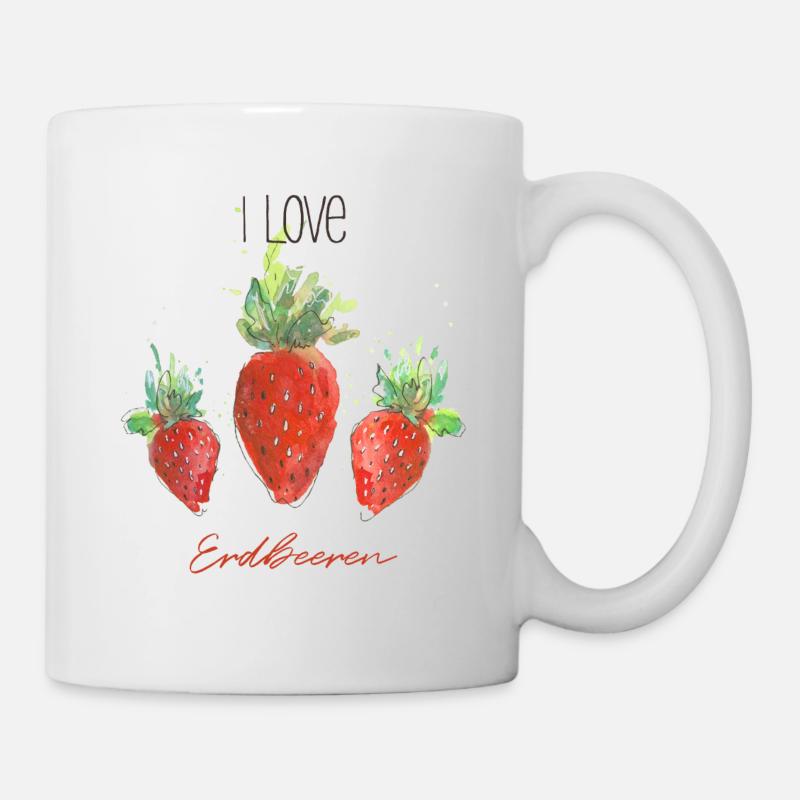 Strawberry Lover - Mug - white
