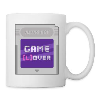 RETRO BOY Game Lover - Mug blanc - blanc - Droite