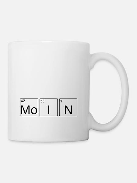 Moin - Elements of the North [black] - Mug - white