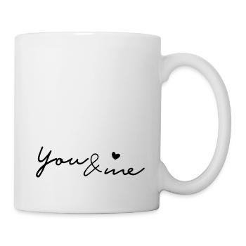 you&me - Tasse - Weiß - Rechts