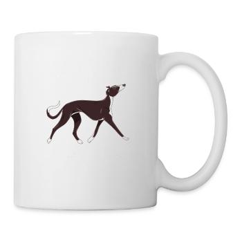 Galgo Galgo 4 - Mug blanc - blanc - Droite