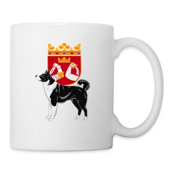 Bear Dog Coat of Arms 2 - Mug - white - Right