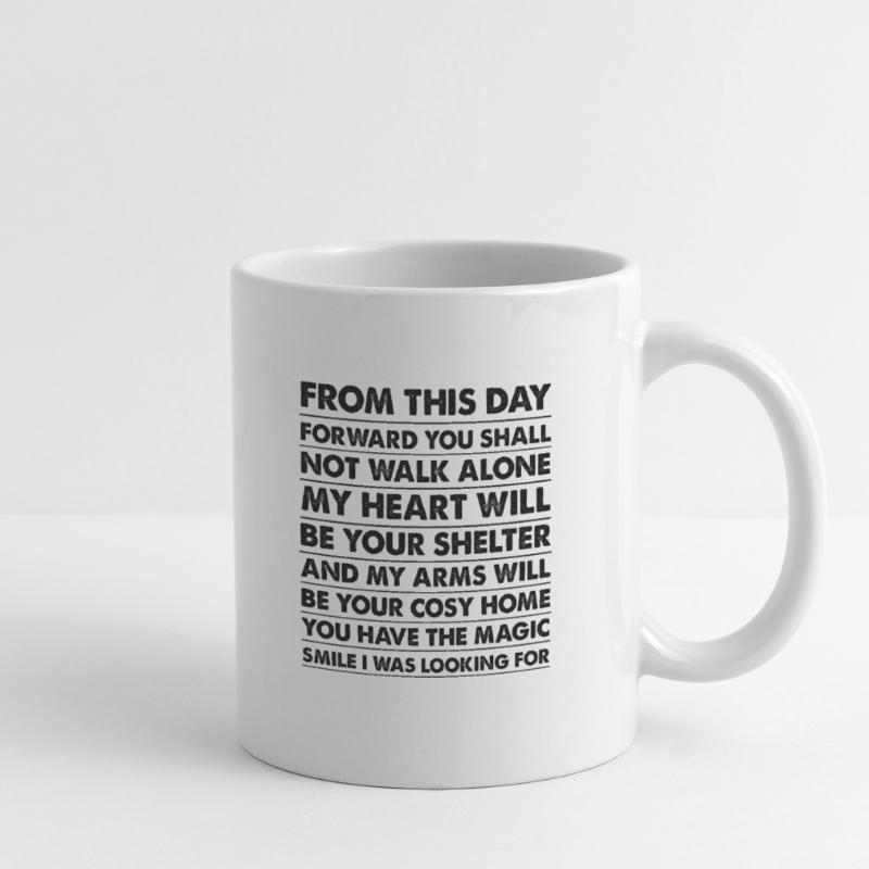 Geschenke für Ehemann, Ehefrau, Freund oder Freundin Tasse