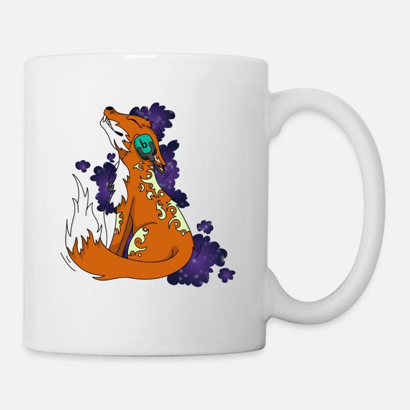 Limitierte Edition Fuchs - Kindermotive - Tasse - Weiß