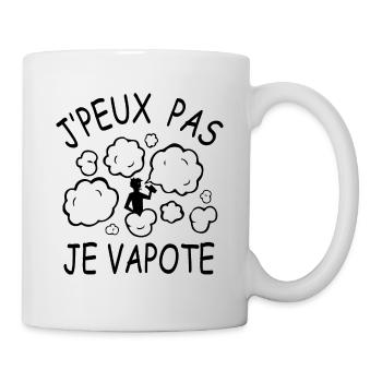 I can not I vapote - Mug - white - Right