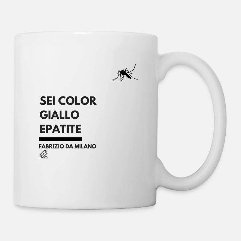 Fabrizio aus Mailand - Tasse - Weiß
