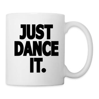 JUST DANCE IT. - chemise de danse - Mug blanc - blanc - Droite
