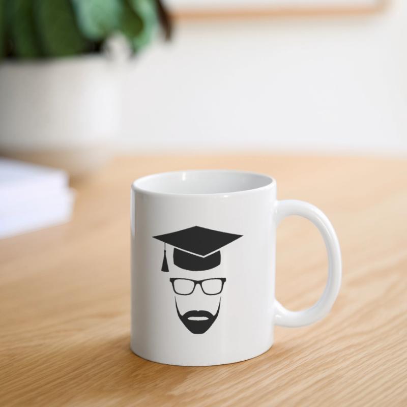 Master Uni Nerd with Beard Mug