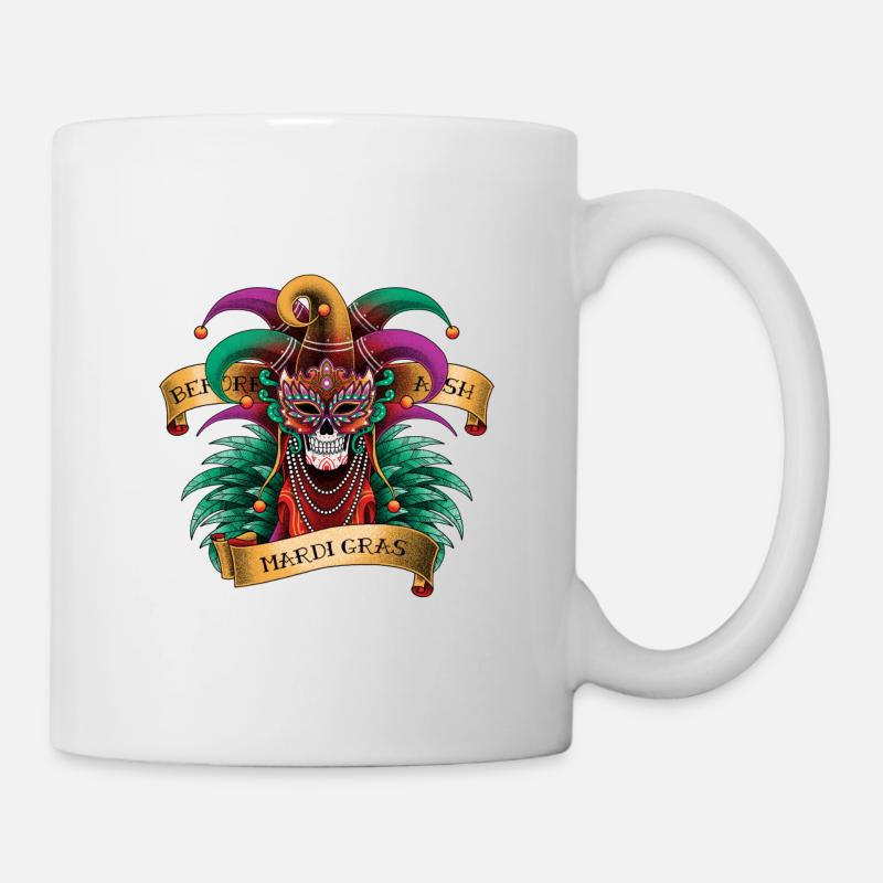 Mardi Gras - Mug - white