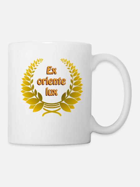 Latin for bragging rights (Ost-Licht-Edition) - Mug - white