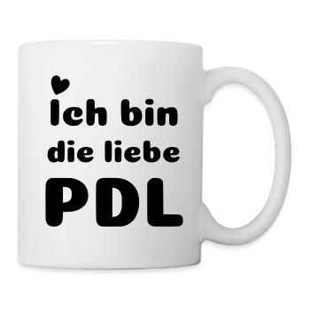 Pflegedienstleitung - Tasse - Weiß - Rechts