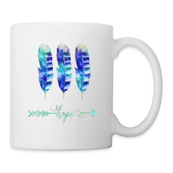 Hope - Tasse - Weiß - Rechts
