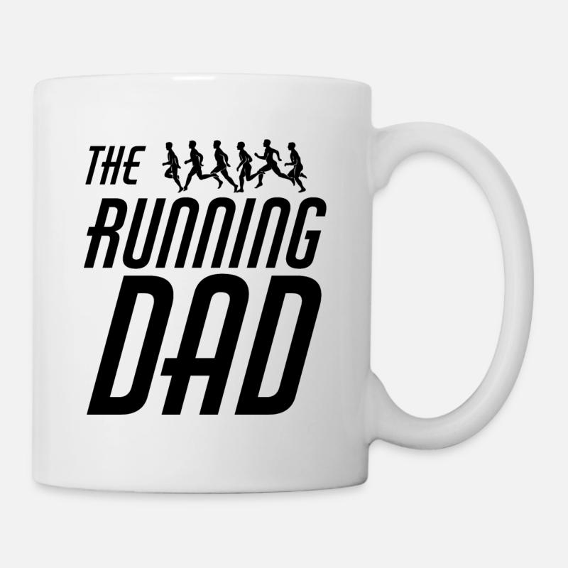 The RUNNING DAD - Mug blanc - blanc