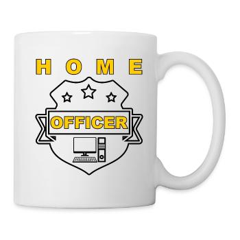 Homeoffice - Tasse - Weiß - Rechts