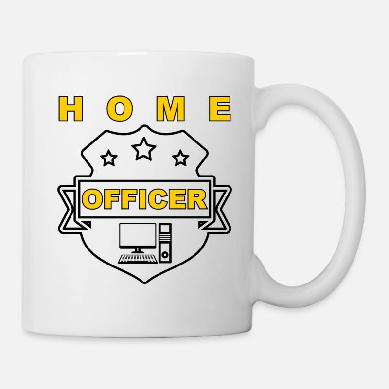 Homeoffice - Tasse - Weiß