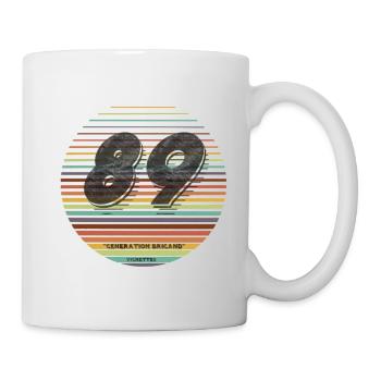 Sticker generation 1989 - Mug - white - Right