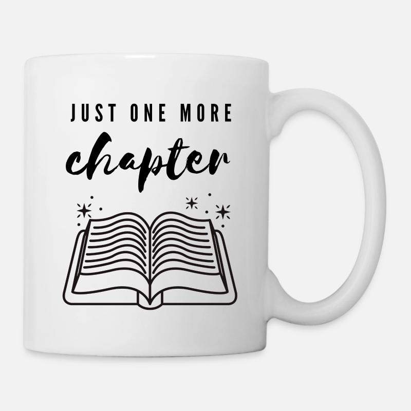 Encore un chapitre - Amoureux des livres - Mug blanc - blanc
