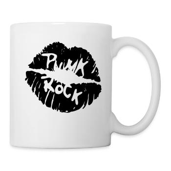 A Kiss from Punkrock! - Tasse - Weiß - Rechts