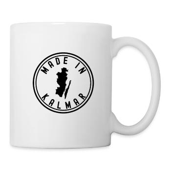 Erstellt in der Region Kalmar-Öland - Tasse - Weiß - Rechts