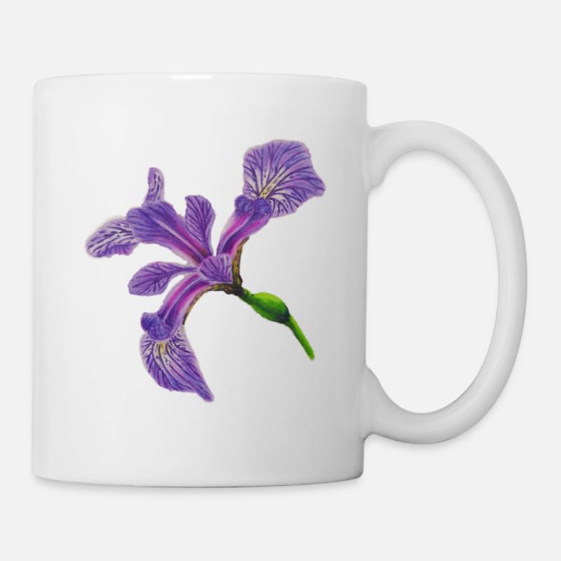 Schwertlilie - Iris - Mug - white