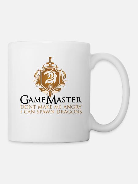RPG games GM Dont make me angry - Mug blanc - blanc