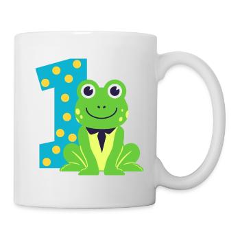 1st birthday. first birthday - Mug - white - Right