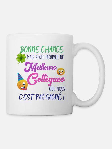 Collègue Meilleurs collègues - Mug blanc - blanc