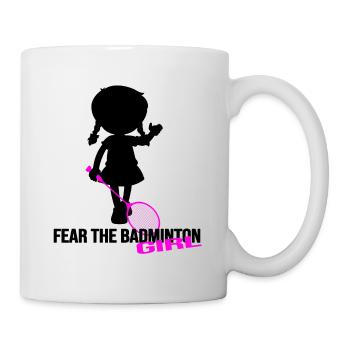 badminton badmintongirl badminton badminton day - Mug - white - Right