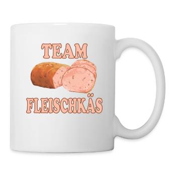 Team Fleischkäs - Tasse - Weiß - Rechts