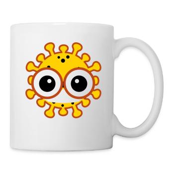 CORONA & COVID-19 Design - Mug - white - Right