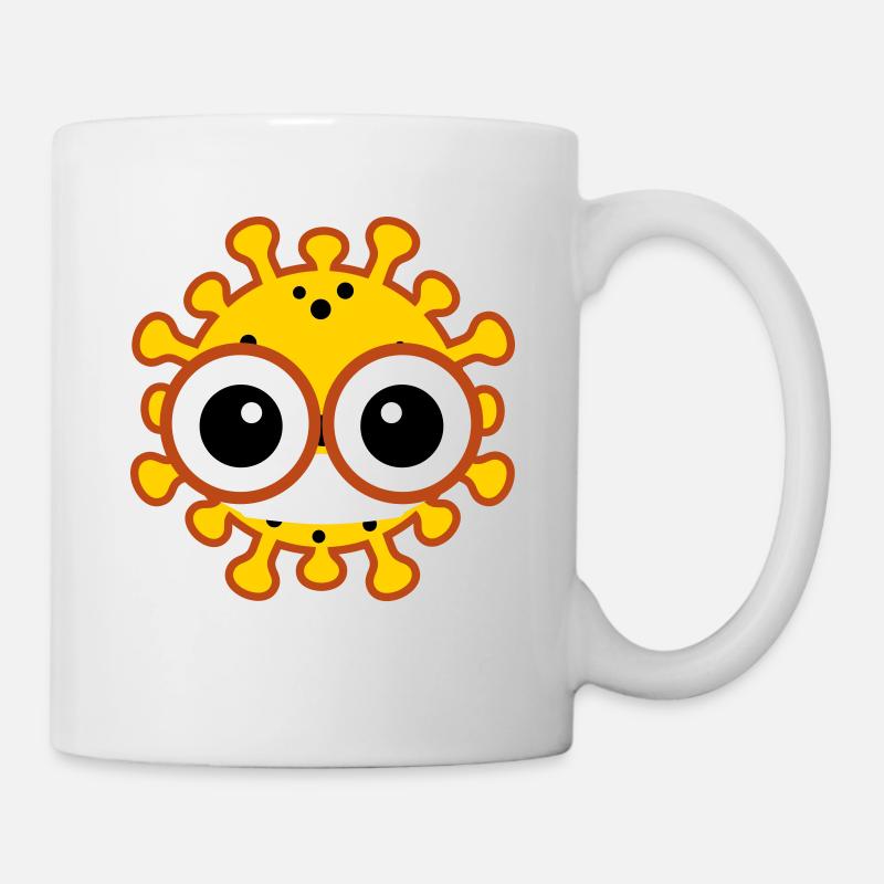 CORONA & COVID-19 Design - Tasse - Weiß