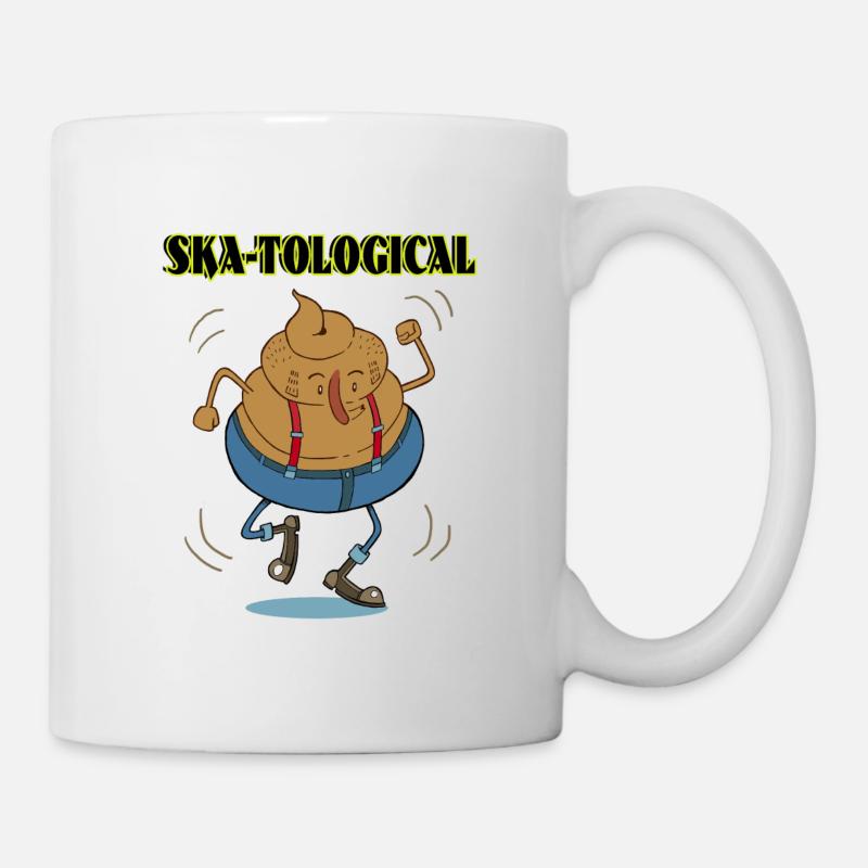 SKA-TOLOGICAL - Tasse - Weiß