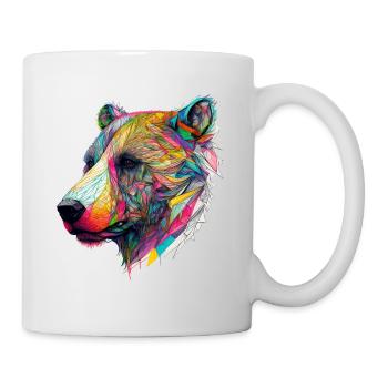 Bear Bear Animals Gift Art Animal Motif - Mug - white - Right