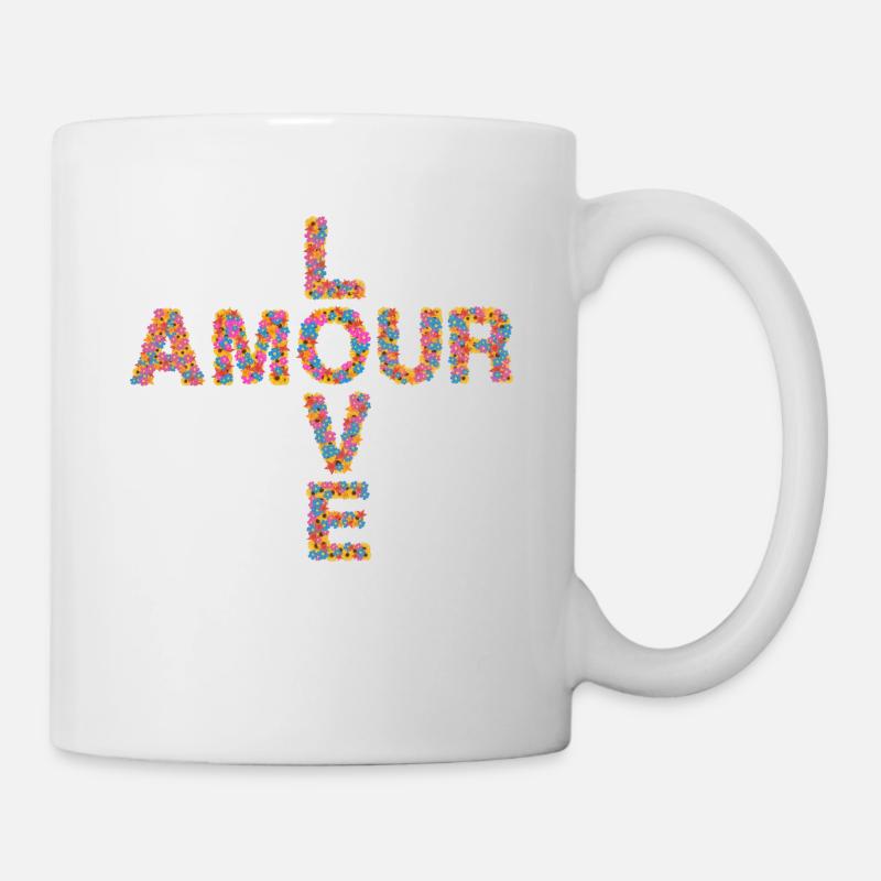 Amour - Mug blanc - blanc