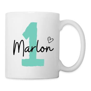Marlon - Tasse - Weiß - Rechts