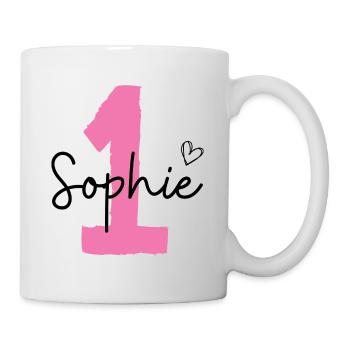Sophie eins - Tasse - Weiß - Rechts