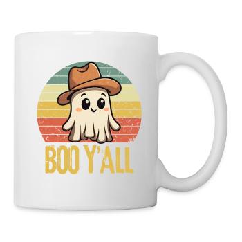 Halloween Ghost Cowboy - Mug - white - Right