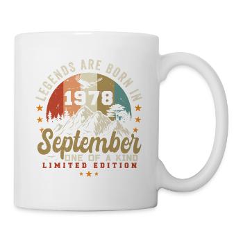 September 1978, born in 1978 - Mug - white - Right