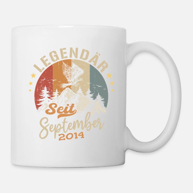 September 2014 - September 2014 Jahrestag 2014 - Tasse - Weiß