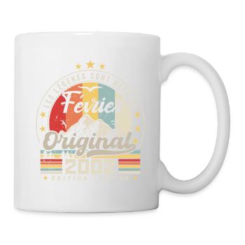 February 2002 22nd Birthday Gift February 2002 - Mug - white - Right