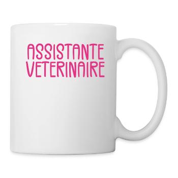 Tierärztliche Fachangestellte - Tasse - Weiß - Rechts