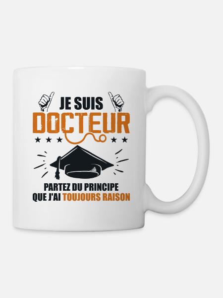 Doctor Funny Gift Phd - I Am Doctor - Mug - white