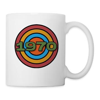 Established 1970 Classic original birthday gift - Mug - white - Right