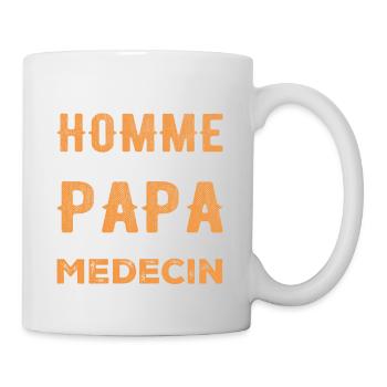 A Real Man Is Just a Dad and a Doctor - Mug - white - Right
