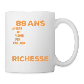 89 Years Old Funny Birthday Gift 89 Years Old Gift - Mug - white - Right