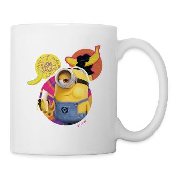 Minions Stuart Avec Banane - Mug blanc - blanc - Droite
